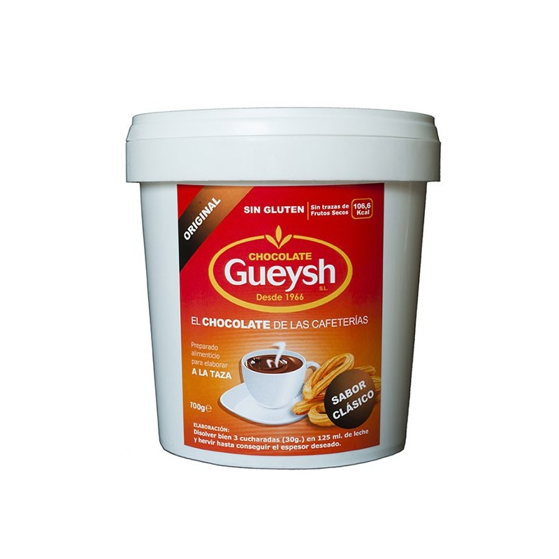 Chocolate a la taza GUEYSH Original 700g.